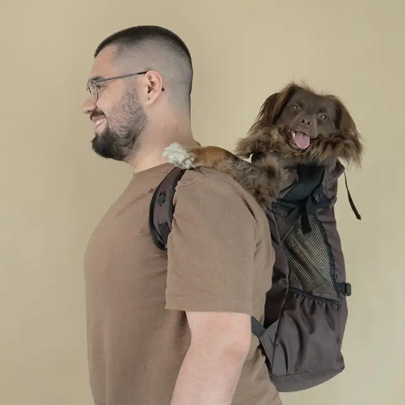 Plecak dla psa do 13 kg DOGBAG Wood Maxi