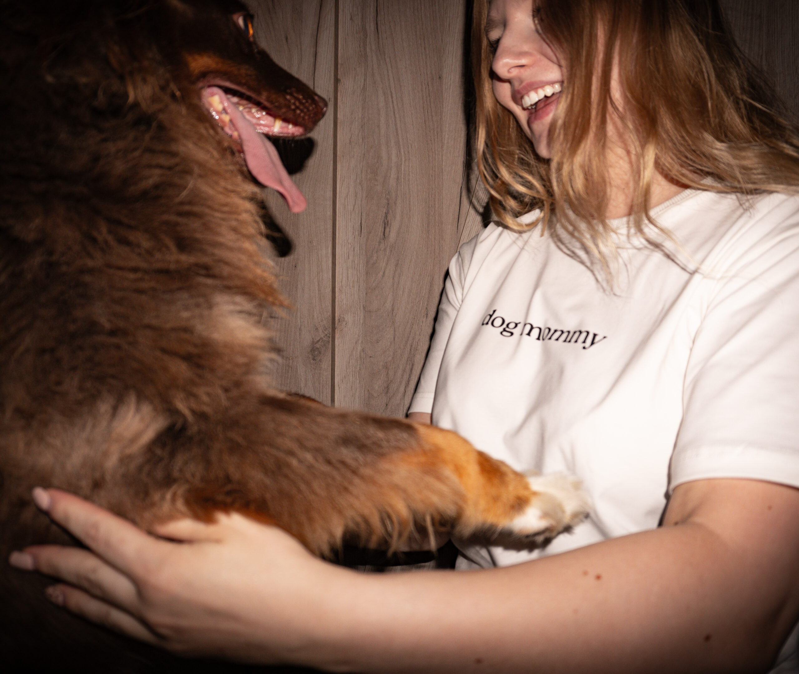 T-shirt dog mommy - obrazek 2